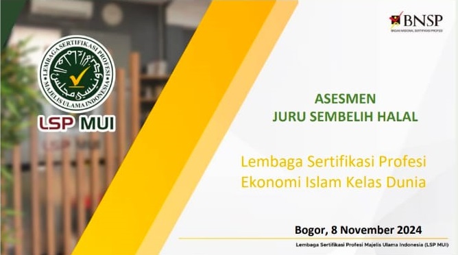 Uji Kompetensi Juru Sembelih Halal batch 4 Bersama LSP MUI